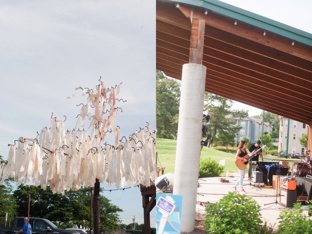 Twilight Run & Downtown Rendezvous 2018 ribbon tree and band