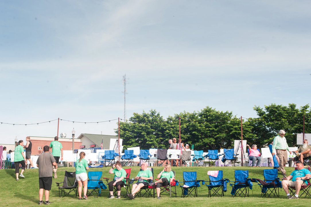 Twilight Run & Downtown Rendezvous 2018 crowd