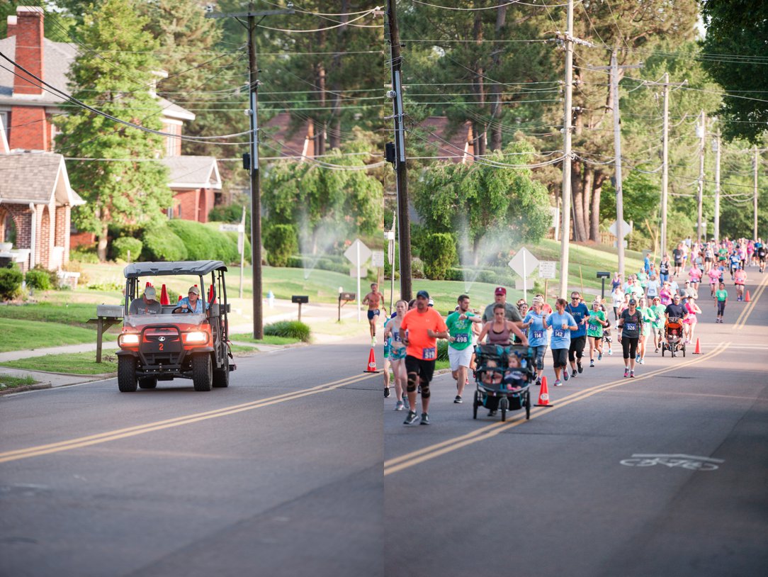 Twilight Run & Downtown Rendezvous 2018 start of race