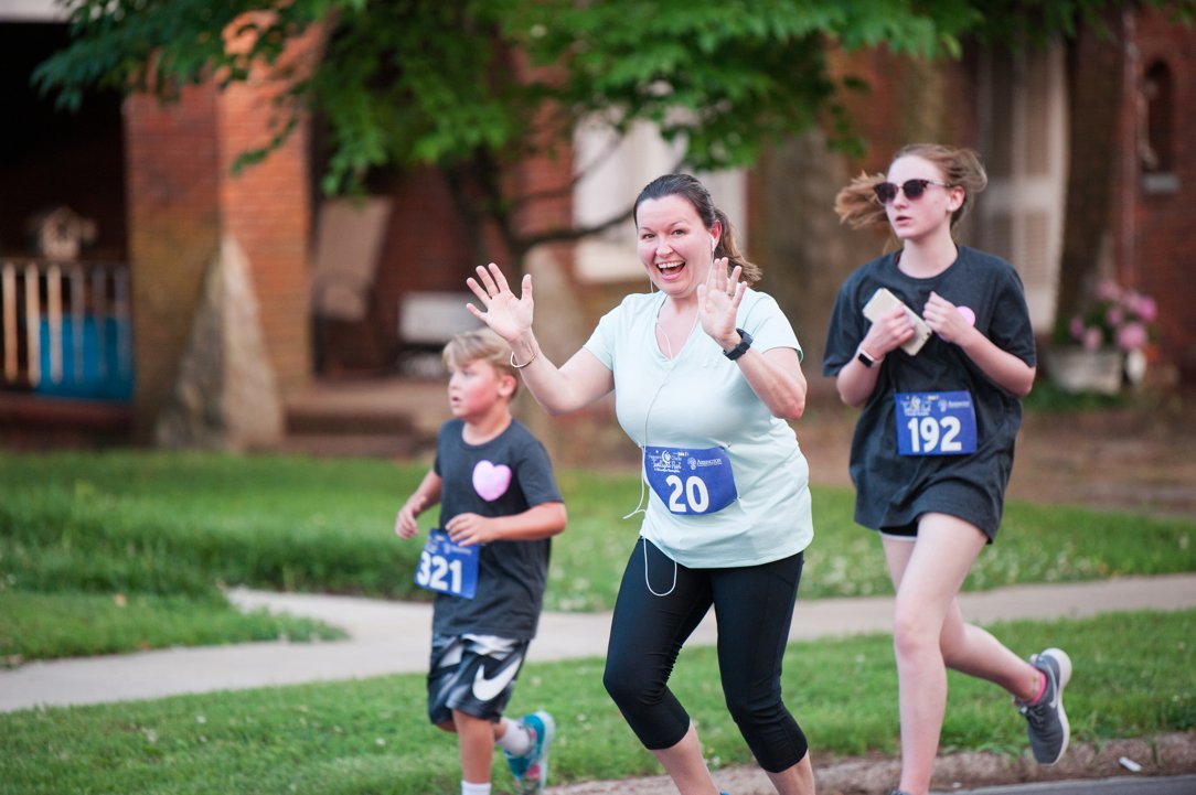 Twilight Run & Downtown Rendezvous 2018 runners 1