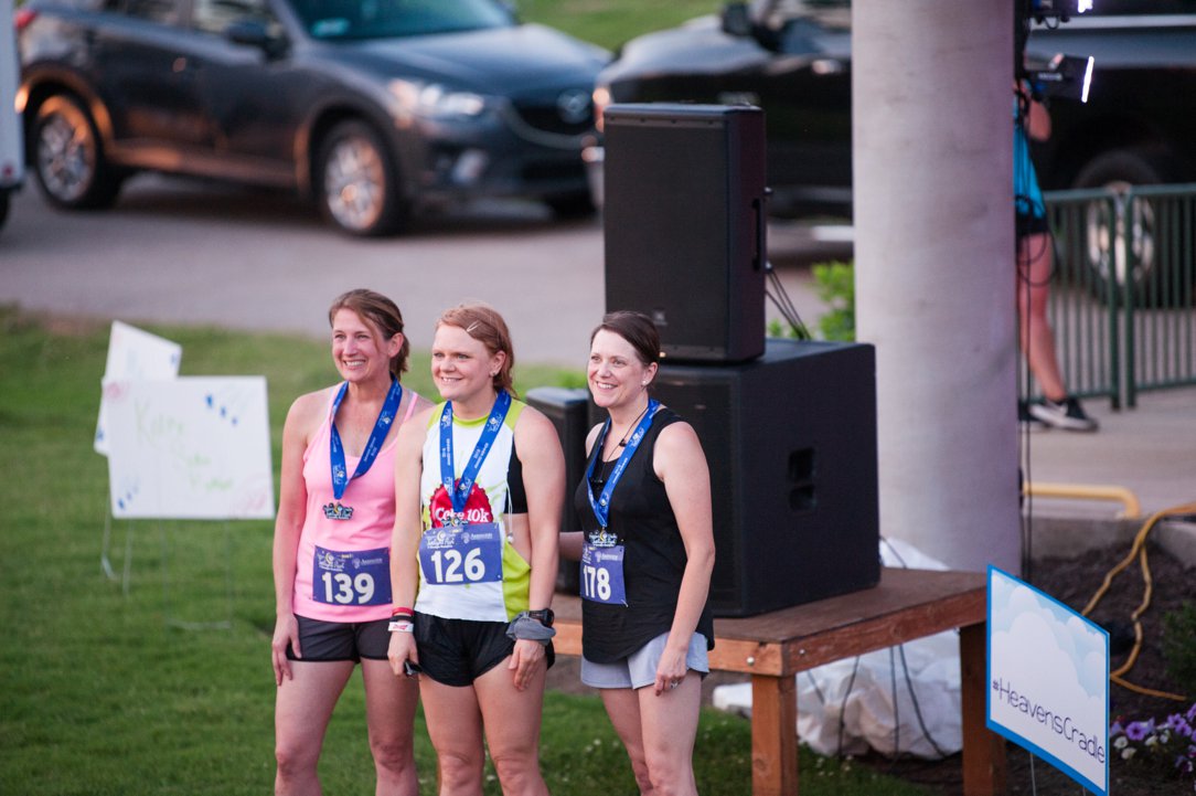 Twilight Run & Downtown Rendezvous 2018 runners medal winners