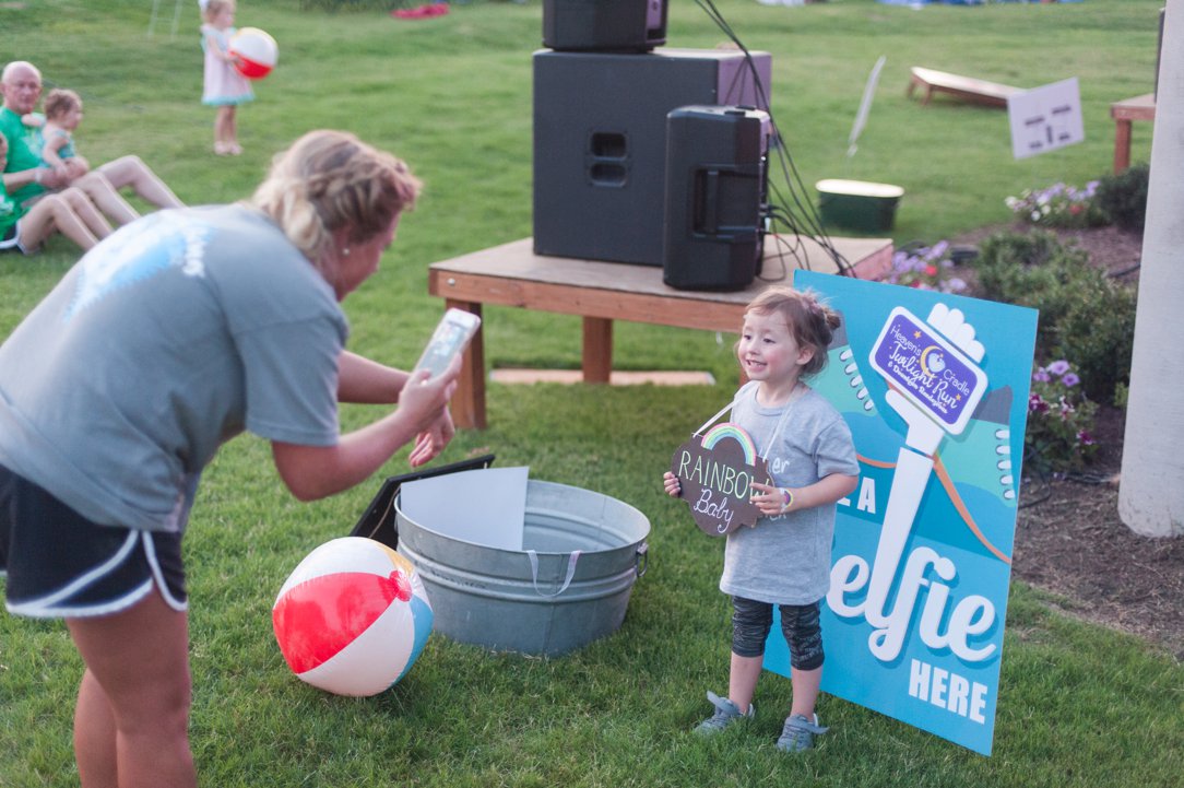 Twilight Run & Downtown Rendezvous 2018 selfie spot