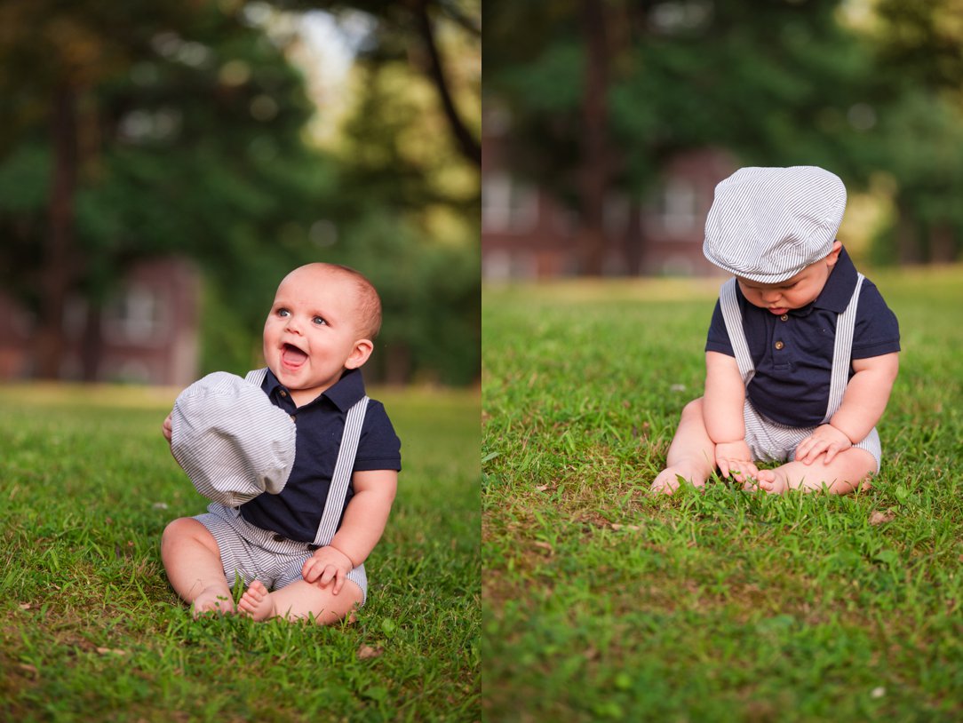 University of Memphis Lambuth little boy in suspenders