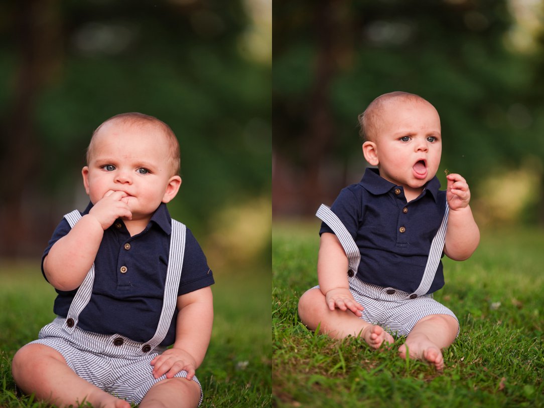 University of Memphis Lambuth boy in navy