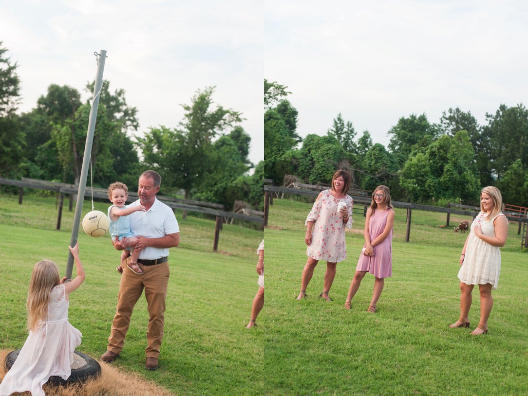 The Columns in Bolivar & Falcon Ridge Farm Wedding guest playing
