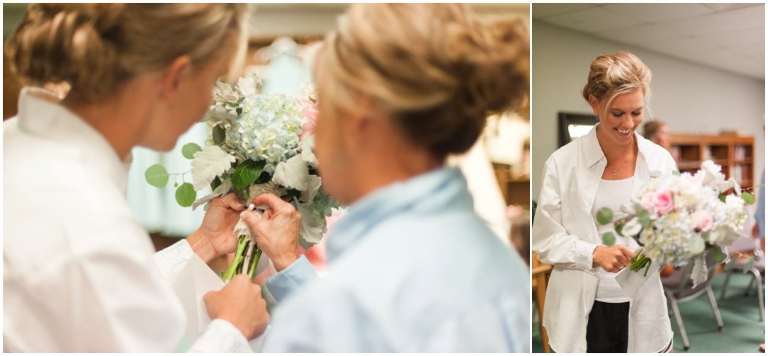 First Baptist Church Jackson TN Wedding bouquet bride
