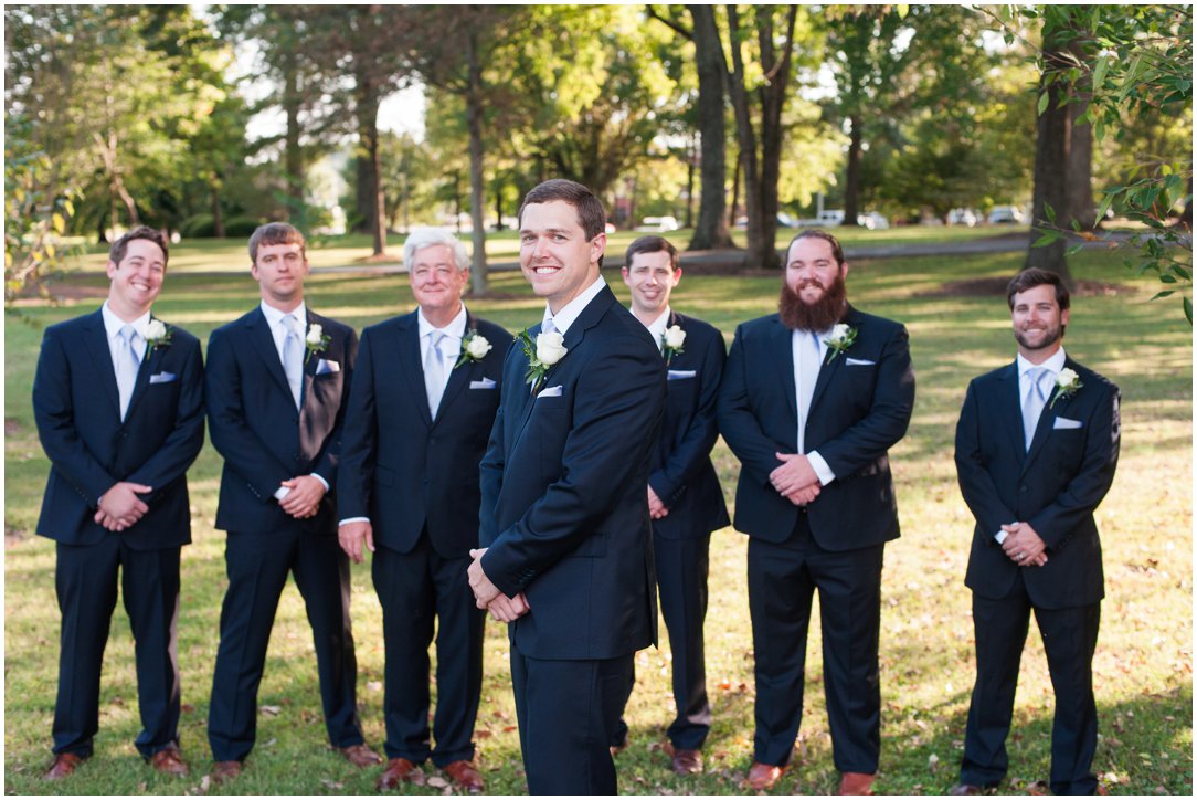 First Baptist Church Jackson TN Wedding groomsmen