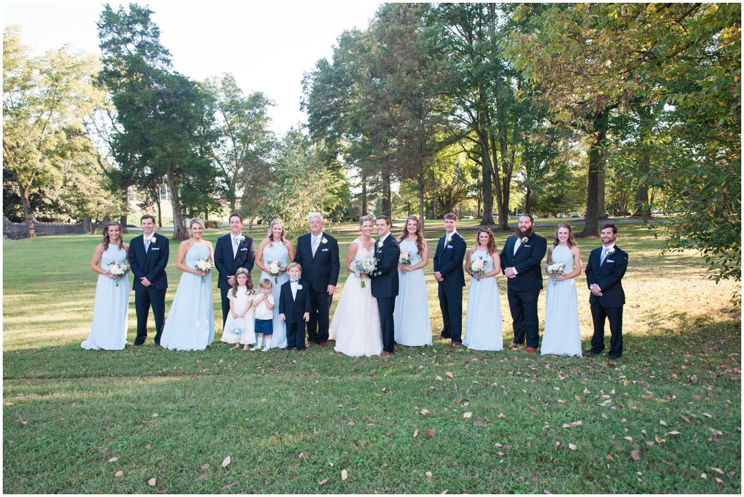 First Baptist Church Jackson TN Wedding wedding party