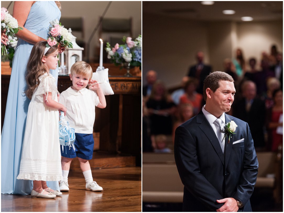 First Baptist Church Jackson TN Wedding ceremony