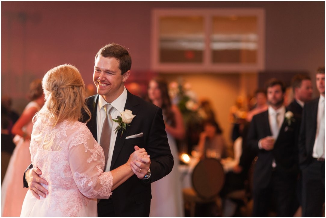 First Baptist Church Jackson TN Wedding groom and mom 