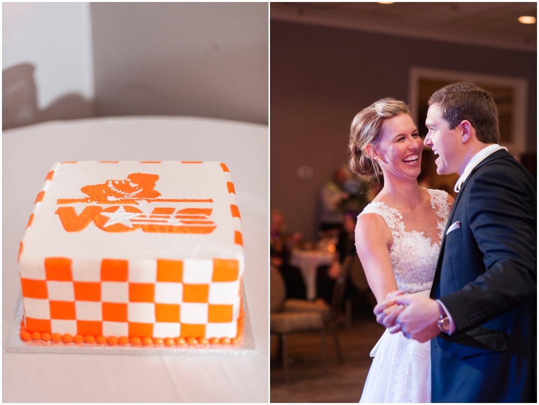 First Baptist Church Jackson TN Wedding cake and dance