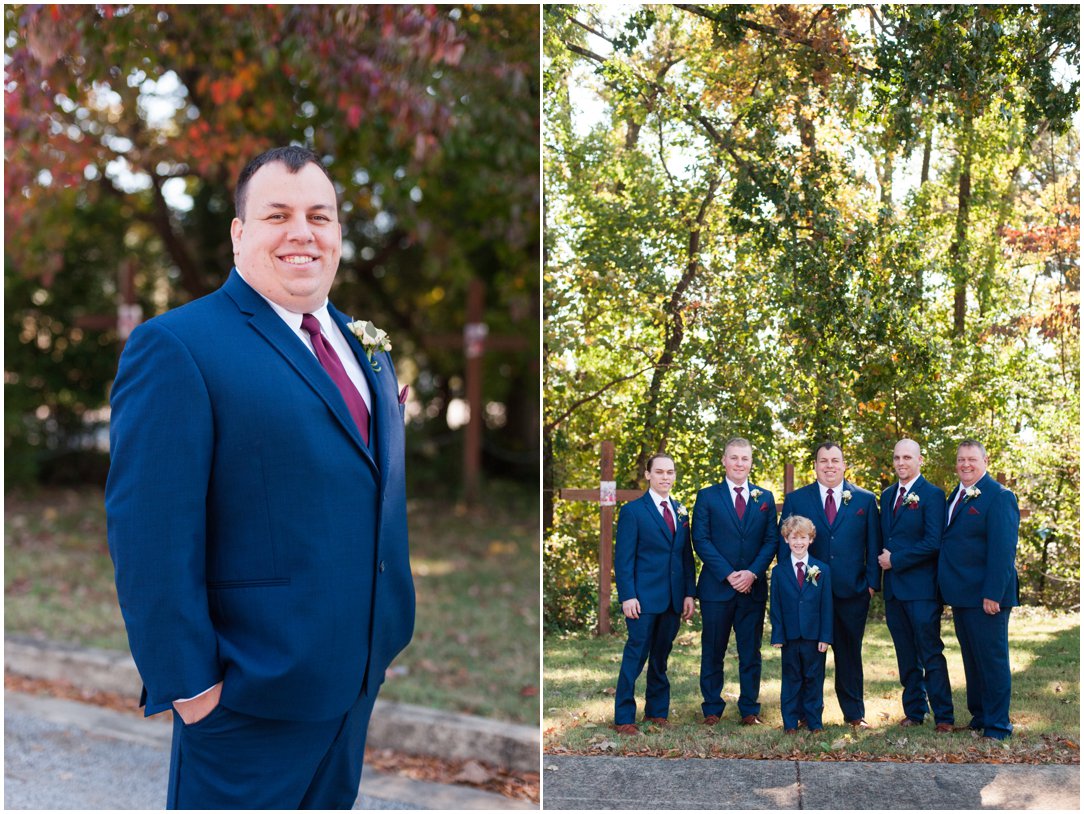 groom and groomsmen