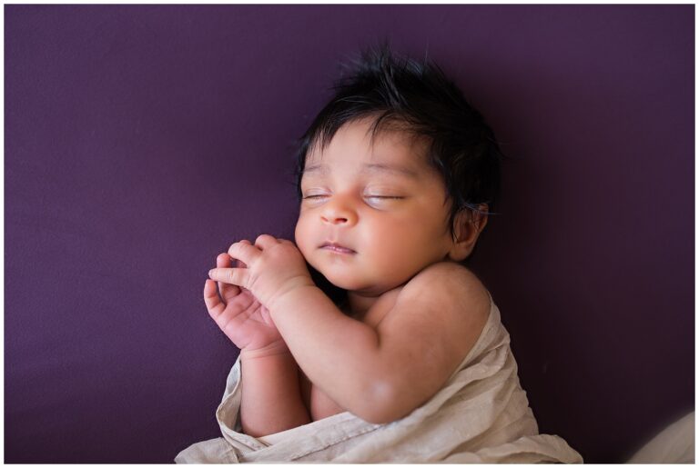 Newborn Ameya | In home session | Jackson TN