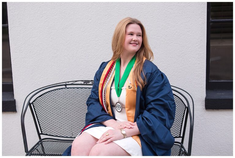 Catey Beth | Graduate Session | Downtown Jackson